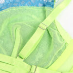 SUBBLIME – 955328 BRA SET WITH LACE AND GARTER LINES GREEN AND BLUE L/XL Fashion & Lingerie | SEX Shop Ireland 29