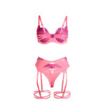 SUBBLIME – 955359 SET OF BRA WITH LACE AND GARTER LINKS PINK AND PURPLE S/M Fashion & Lingerie | SEX Shop Ireland 28
