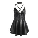 SUBBLIME – 955380 DRESS WITH BLACK LEATHER STRAPS L/XL Fashion & Lingerie | SEX Shop Ireland 22