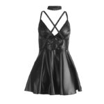 SUBBLIME – 955380 DRESS WITH BLACK LEATHER STRAPS L/XL Fashion & Lingerie | SEX Shop Ireland 23