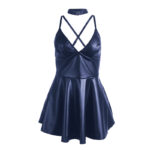 SUBBLIME – 955410 DRESS WITH BLUE LEATHER STRAPS S/M Bodysuits | SEX Shop Ireland 22