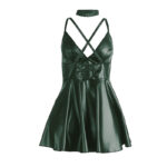 SUBBLIME – 955434 DRESS WITH GREEN LEATHER STRAPS S/M Bodysuits | SEX Shop Ireland 23