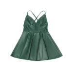 SUBBLIME – 955434 DRESS WITH GREEN LEATHER STRAPS S/M Bodysuits | SEX Shop Ireland 24