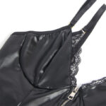 SUBBLIME – 955465 BLACK LEATHER ZIPPER BODY L/XL Bodysuits | SEX Shop Ireland 22