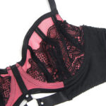 SUBBLIME – 955571 PINK PATENT LEATHER MESH ZIPPER BRA SET S/M Fashion & Lingerie | SEX Shop Ireland 24