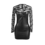 SUBBLIME – 955601 LONG SLEEVED DRESS WITH BLACK LACE L/XL Corset Lingerie | SEX Shop Ireland 18