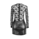 SUBBLIME – 955601 LONG SLEEVED DRESS WITH BLACK LACE L/XL Corset Lingerie | SEX Shop Ireland 19