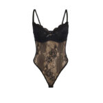 SUBBLIME – 955618 LACE BODYSUIT WITH BOTTOM CLOSURE BLACK S/M Bodysuits | SEX Shop Ireland 18
