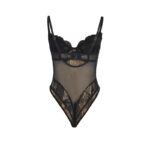 SUBBLIME – 955618 LACE BODYSUIT WITH BOTTOM CLOSURE BLACK S/M Bodysuits | SEX Shop Ireland 19
