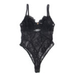 SUBBLIME – 955618 LACE BODYSUIT WITH BOTTOM CLOSURE BLACK S/M Bodysuits | SEX Shop Ireland 20