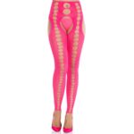 LEG AVENUE – STRAPLESS AND SEAMLESS OPAQUE STOCKINGS NEON PINK Fashion & Lingerie | SEX Shop Ireland 6