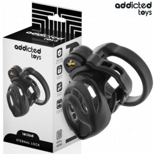 ADDICTED TOYS LOCKED – ETERNAL LOCK PENIS CAGE 9 CM BDSM Cages & Chastity Rings | SEX Shop Ireland