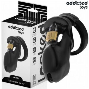 ADDICTED TOYS LOCKED – FORBIDDEN VAULT PENIS CAGE 10 CM BDSM Cages & Chastity Rings | SEX Shop Ireland