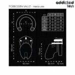 ADDICTED TOYS LOCKED – FORBIDDEN VAULT PENIS CAGE 10 CM BDSM Cages & Chastity Rings | SEX Shop Ireland 15