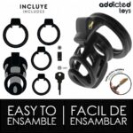 ADDICTED TOYS LOCKED – GILDEN CAGE SILICONE PENIS CAGE 8.5 CM BDSM Cages & Chastity Rings | SEX Shop Ireland 14