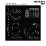 ADDICTED TOYS LOCKED – MINDNIGHT CELL PENIS CAGE 4.2 CM SIZE M BDSM Cages & Chastity Rings | SEX Shop Ireland 15