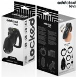 ADDICTED TOYS LOCKED – MINDNIGHT CELL PENIS CAGE SIZE L BDSM Cages & Chastity Rings | SEX Shop Ireland 16