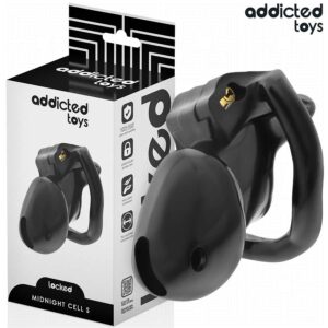ADDICTED TOYS LOCKED – MINDNIGHT CELL PENIS CAGE SIZE S 4.8 CM BDSM Cages & Chastity Rings | SEX Shop Ireland