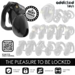 ADDICTED TOYS LOCKED – MINDNIGHT CELL PENIS CAGE SIZE S 4.8 CM BDSM Cages & Chastity Rings | SEX Shop Ireland 17