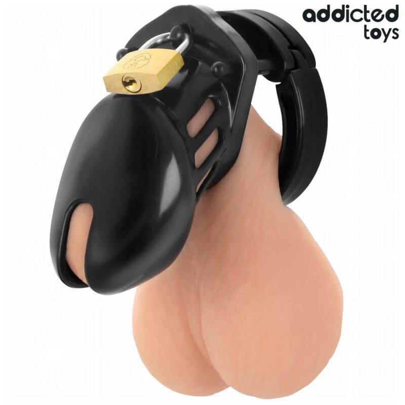 ADDICTED TOYS LOCKED – OBSIDIAN HOLD PENIS CAGE SIZE S BDSM Cages & Chastity Rings | SEX Shop Ireland 6
