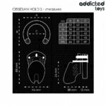 ADDICTED TOYS LOCKED – OBSIDIAN HOLD PENIS CAGE SIZE S BDSM Cages & Chastity Rings | SEX Shop Ireland 15