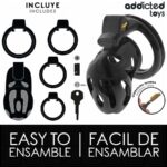 ADDICTED TOYS LOCKED – SEALED CRYPT PENIS CAGE 8 CM BDSM Cages & Chastity Rings | SEX Shop Ireland 14