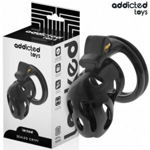ADDICTED TOYS LOCKED – SEALED CRYPT PENIS CAGE 8 CM BDSM Cages & Chastity Rings | SEX Shop Ireland