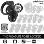 ADDICTED TOYS LOCKED – SEALED CRYPT PENIS CAGE 8 CM BDSM Cages & Chastity Rings | SEX Shop Ireland 17