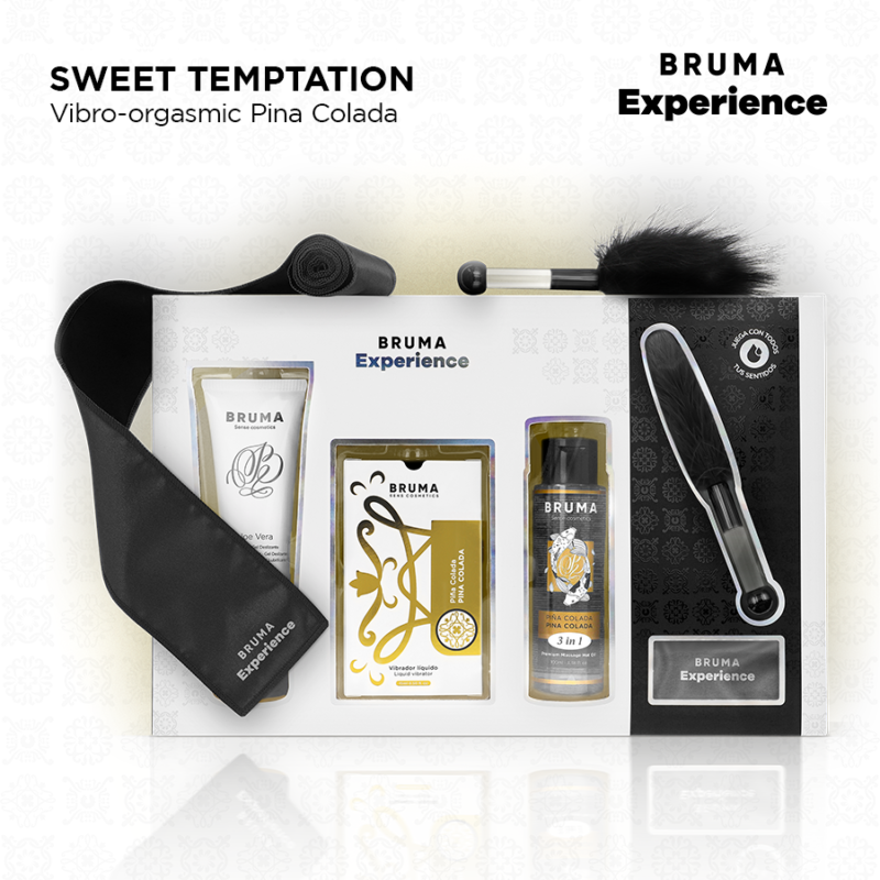 BRUMA XPERIENCE – VIBRO-ORGASMIC PINA COLADA SWEET TEMPTATION KIT Adult Accessories | SEX Shop Ireland 5
