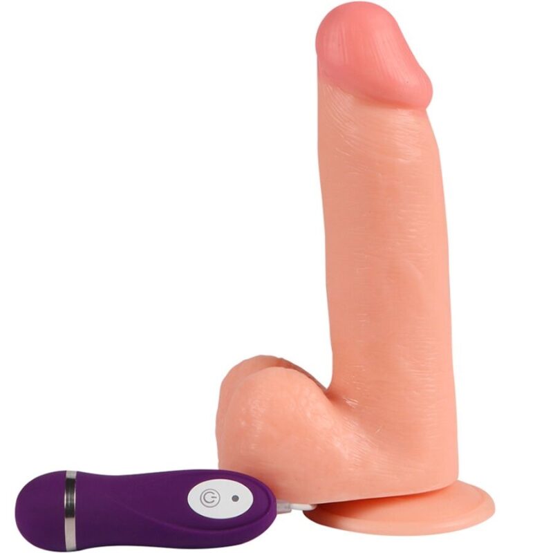 SHEQU – ADAM VIBRATOR DILDO WITH REMOTE CONTROL 21 CM Anal Dildo | SEX Shop Ireland 4