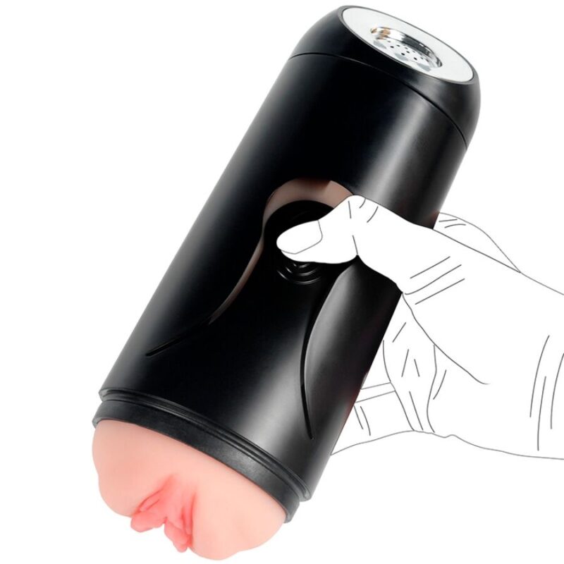 SHEQU – FANNY VAGINA MASTURBATOR WITH VIBRATION Fleshlights | SEX Shop Ireland 7