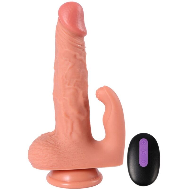SHEQU – HAYDEN DILDO AND CLITORIS STIMULATOR WITH VIBRATION AND REMOTE CONTROL 16 CM Dildos | SEX Shop Ireland 7
