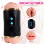 SHEQU – KAY DOUBLE MASTURBATOR WITH DUAL MOUTH AND VAGINA VIBRATION Fleshlights | SEX Shop Ireland 32