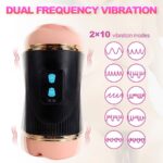 SHEQU – KAY DOUBLE MASTURBATOR WITH DUAL MOUTH AND VAGINA VIBRATION Fleshlights | SEX Shop Ireland 33