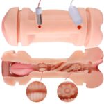 SHEQU – KAY DOUBLE MASTURBATOR WITH DUAL MOUTH AND VAGINA VIBRATION Fleshlights | SEX Shop Ireland 23