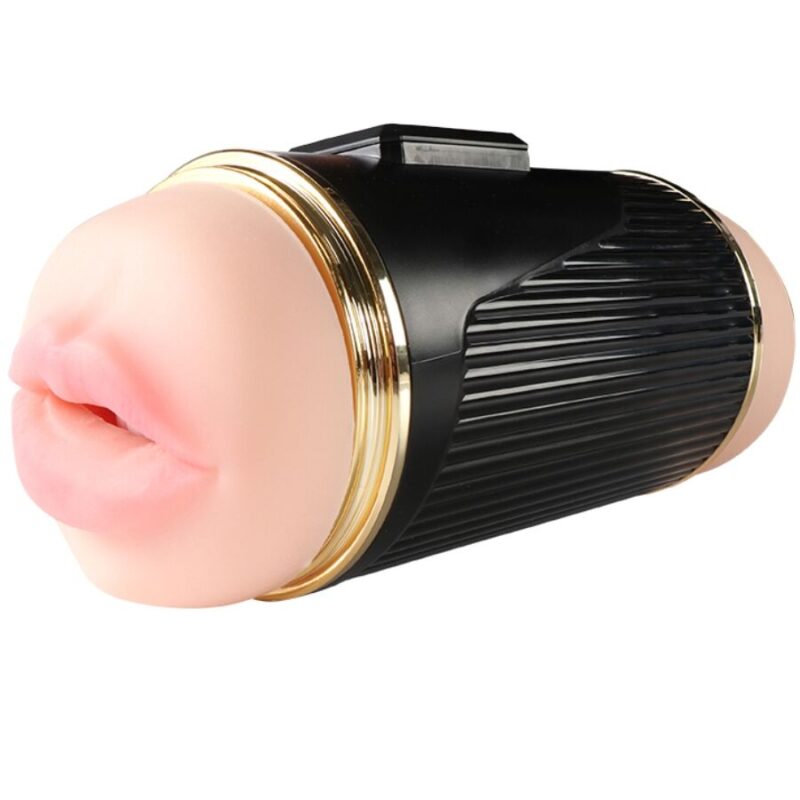 SHEQU – KAY DOUBLE MASTURBATOR WITH DUAL MOUTH AND VAGINA VIBRATION Fleshlights | SEX Shop Ireland 9