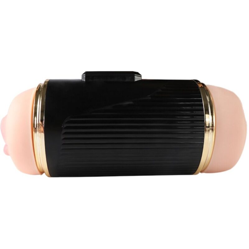 SHEQU – KAY DOUBLE MASTURBATOR WITH DUAL MOUTH AND VAGINA VIBRATION Fleshlights | SEX Shop Ireland 12