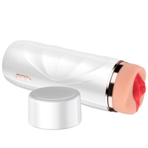 SHEQU – RILEY VAGINA MASTURBATOR WITH VIBRATION AND STIMULATING WAVES Fleshlights | SEX Shop Ireland