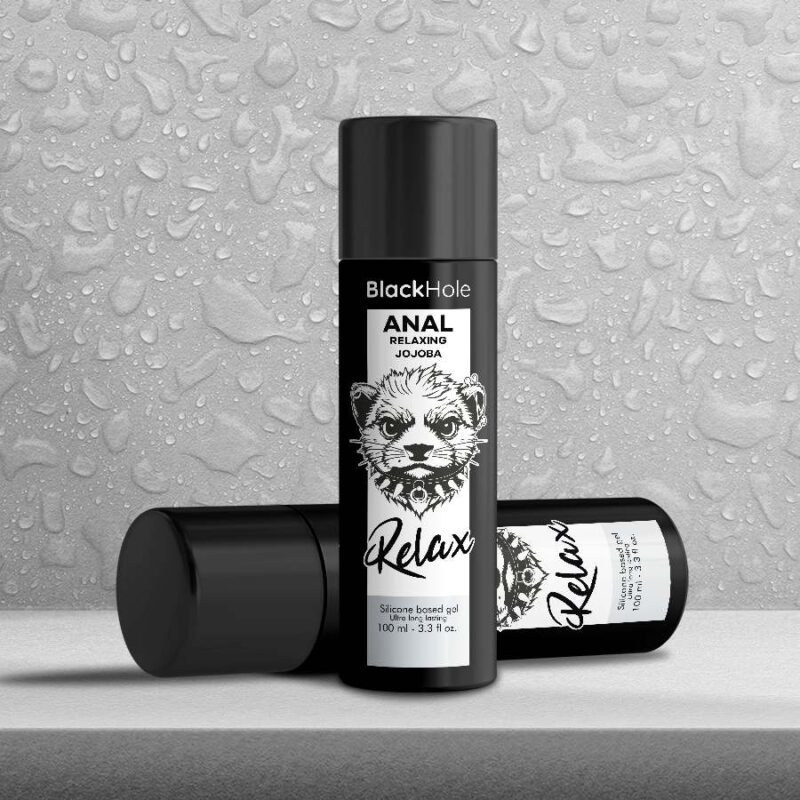 BLACK HOLE – ANAL RELAXING JOJOBA RELAX SILICONE BASE 100 ML Anal & Relaxing Lubes | SEX Shop Ireland 9