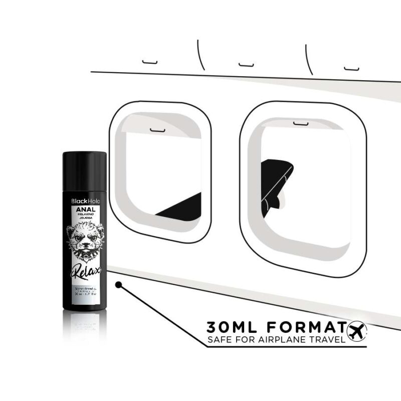 BLACK HOLE – ANAL RELAXING JOJOBA RELAX SILICONE BASE 30 ML Anal & Relaxing Lubes | SEX Shop Ireland 8