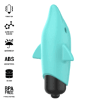 INTENSE – ECHO VIBRATING BULLET DOLPHIN BLUE 8 X 4.7 CM Bullet Vibrators | SEX Shop Ireland 12