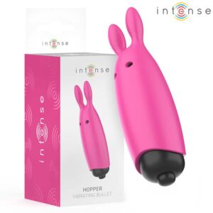 INTENSE – HOPPER PINK VIBRATING BULLET 8.3 X 2.4 CM Bullet Vibrators | SEXstore.ie