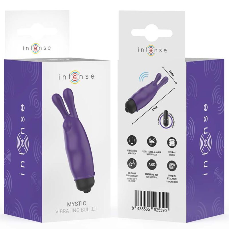 INTENSE – MYSTIC PURPLE VIBRATING BULLET 8.7 X 2.4 CM Bullet Vibrators | SEX Shop Ireland 10