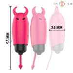 INTENSE – SCARLET VIBRATING BULLET RED DEMON 9.3 X 2.4 CM Bullet Vibrators | SEX Shop Ireland 13