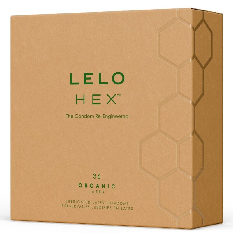 LELO – HEX ORGANIC CONDOM BOX 36 UNITS All Condom Box Sizes | SEX Shop Ireland 12