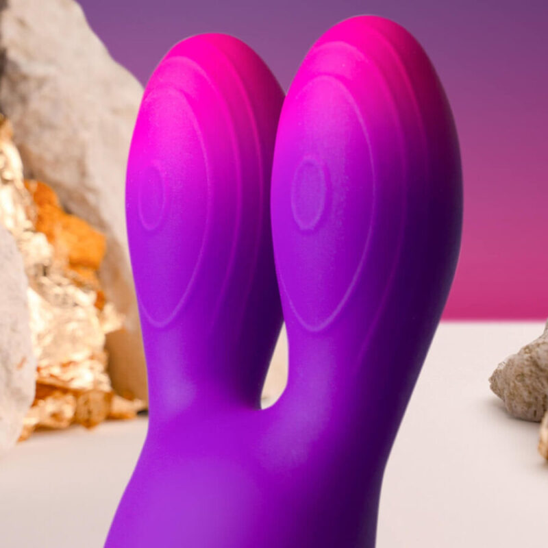 ROCKS- OFF – GLO-GIRL BUNNY PURPLE FLEXIBLE VIBRATOR Rabbit Vibrators | SEX Shop Ireland 6