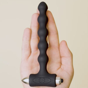 ROCKS- OFF – PETITE SENSATIONS PEARLS ANAL PLUG VIBRATOR BLACK Butt Plugs | SEX Shop Ireland 3