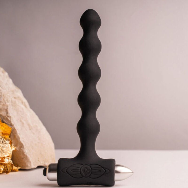 ROCKS- OFF – PETITE SENSATIONS PEARLS ANAL PLUG VIBRATOR BLACK Butt Plugs | SEX Shop Ireland 12