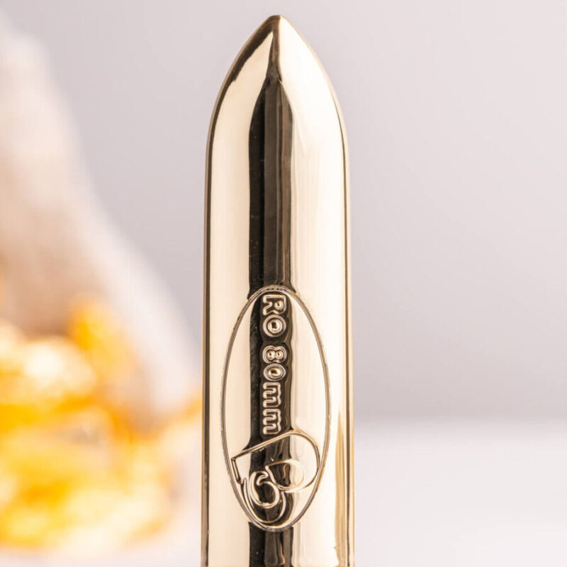 ROCKS- OFF – RO-80 CHAMPAGNE GOLDEN VIBRATING BULLET Bullet Vibrators | SEX Shop Ireland 5