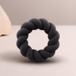 ROCKS-OFF – TWIST BLACK SILICONE MASTURBATOR RING Cock Rings | SEX Shop Ireland 12